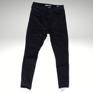 Sam Edelman Stiletto Black High Rise Skinny Jeans Size 28
